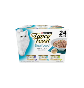 Purina Fancy Feast Grilled Wet Cat Food Seafood